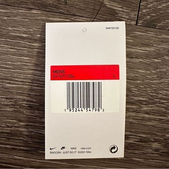 Nike Dri-FIT US Long Sleeve Gardien IV Soccer Jersey Men's L Aquamarine DH7977 - Picture 2 of 4